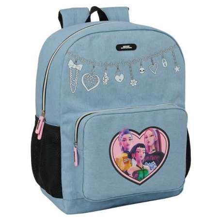 k-pop demon hunters huntr/x mochila adaptable carro (safta - 642651754)