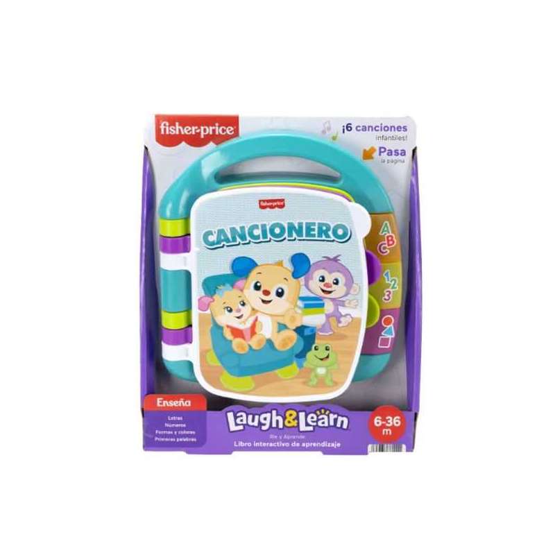 fisher-price rie y aprende libro interactivo (mattel - jmm51) fisher-price rie y aprende libro interactivo (mattel - jmm51)