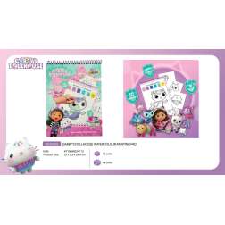 gabbys dollhouse libro dibujo acuarelas (new import - gd24355)