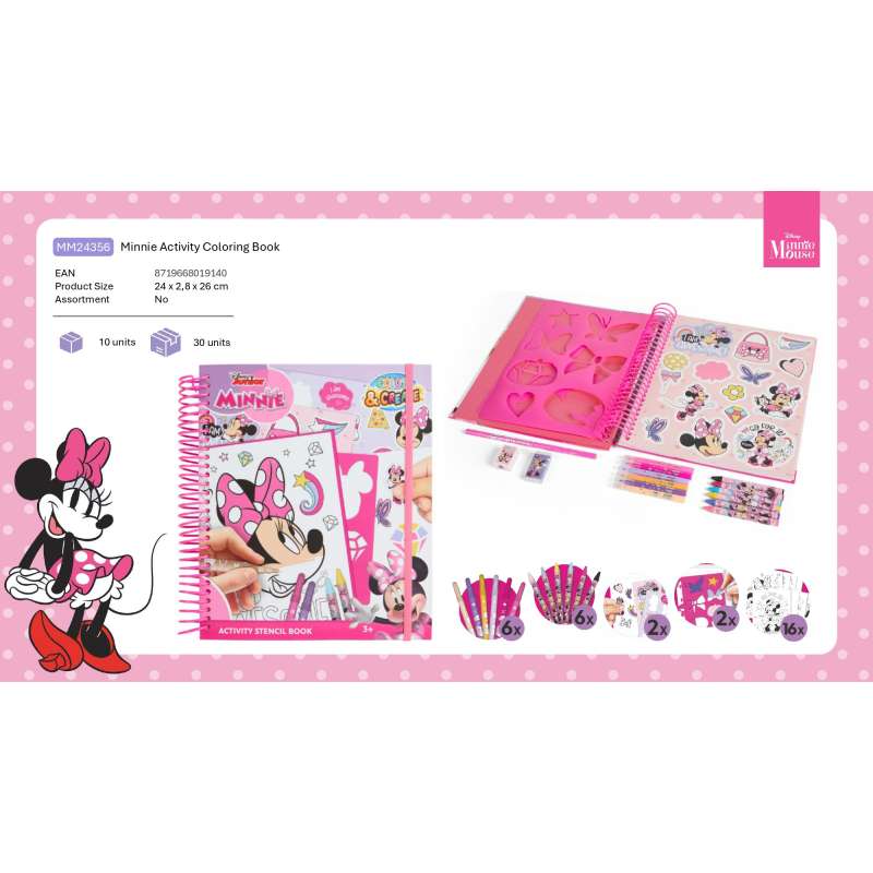 minnie libro dibujo actividades ( mm24356 ) minnie libro dibujo actividades ( mm24356 )