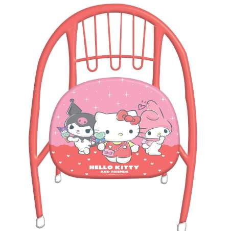 hello kitty and friends silla metalica (new import - 070000125)
