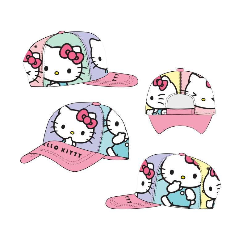 hello kitty gorra niÑa t-52-54 cm (new import - nw1585) hello kitty gorra niÑa t-52-54 cm (new import - nw1585)