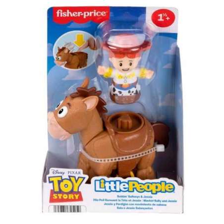 fisher-price little pepople toy story jessie y perdigon (mattel - jkb08)