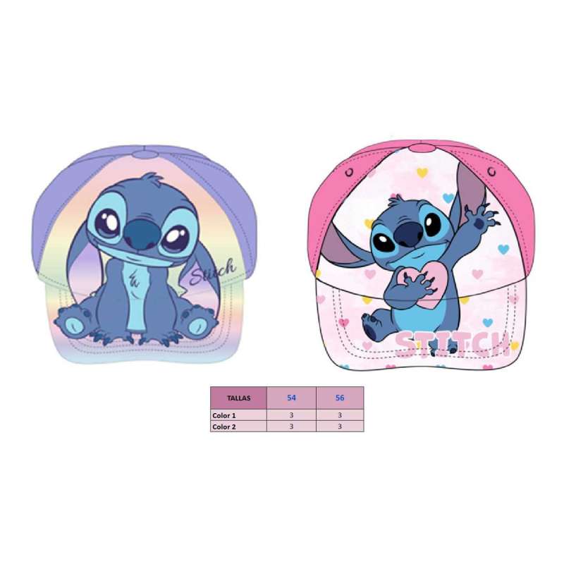 lilo & stitch gorra t-54-56 cm (new import - nw1612) lilo & stitch gorra t-54-56 cm (new import - nw1612)