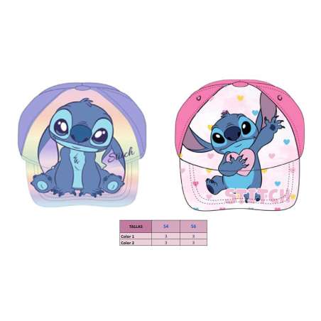 lilo & stitch gorra t-54-56 cm (new import - nw1612)