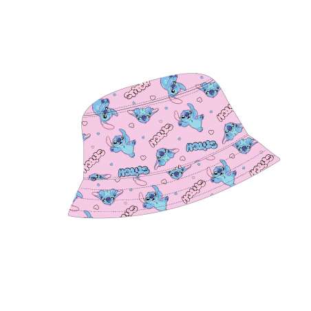 lilo & stitch gorro pesquero niÑa t-52-54 cm (new import - nw1623)