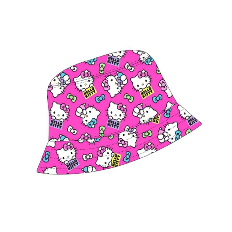 hello kitty gorro pesquero niÑa t-52-54 cm (new import - nw1625)