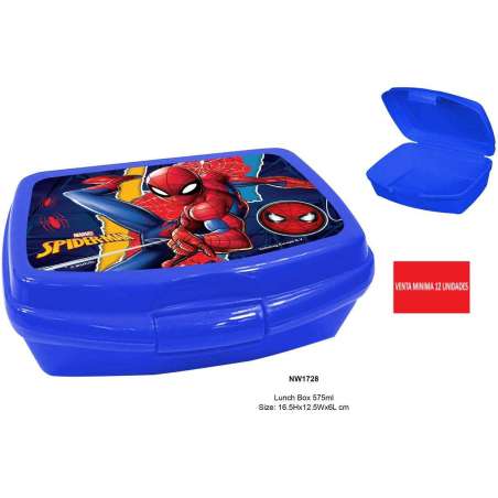 spiderman sandwichera 16,5x12,5x6 cm (new import - nw1728)