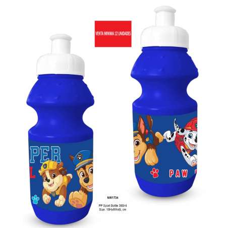 paw patrol botella deportiva 18x6x6 cm (new import - nw1734)