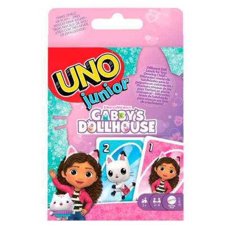 mattel games uno junior gabbys dollhouse ( mattel - jlh17)