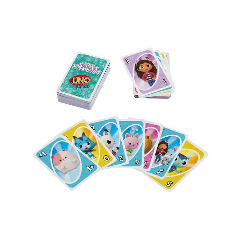 mattel games uno junior gabbys dollhouse ( mattel - jlh17)