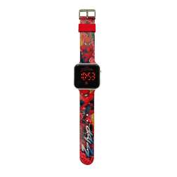 spiderman reloj led ii (kids licensing -