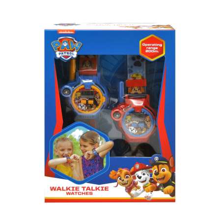 paw patrol reloj walkie talkie (kids licensing - pw19911)