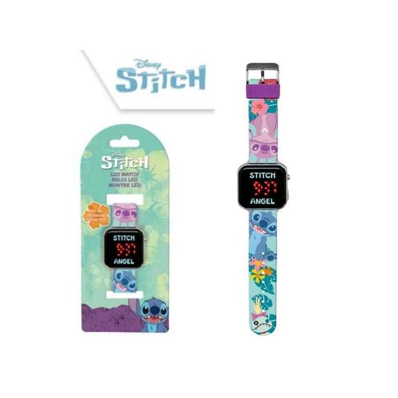stitch tropical reloj led (kids licensing - las4197) stitch tropical reloj led (kids licensing - las4197)