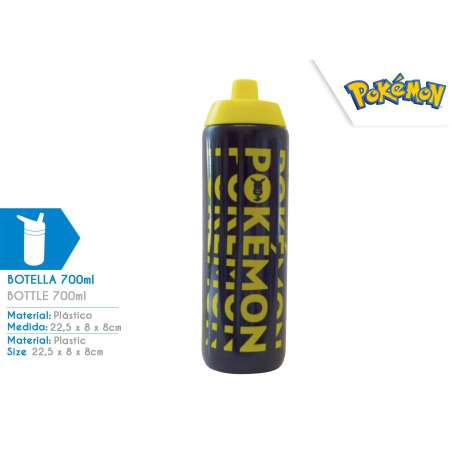 pokemon botella plastico 700 ml