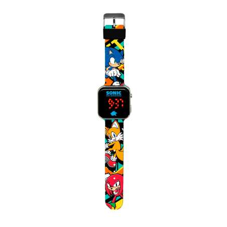 sonic reloj led ( kids licensing - snc4228m)