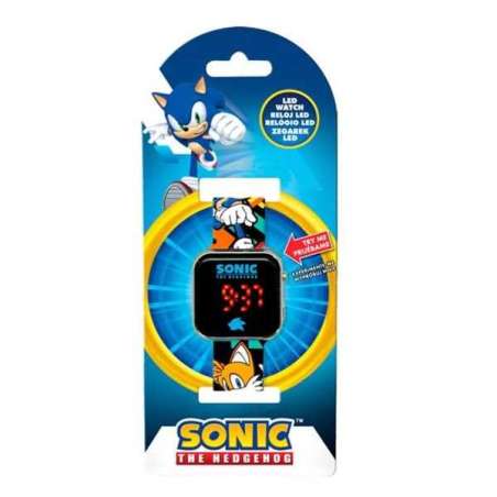 sonic reloj led ( kids licensing - snc4228m)