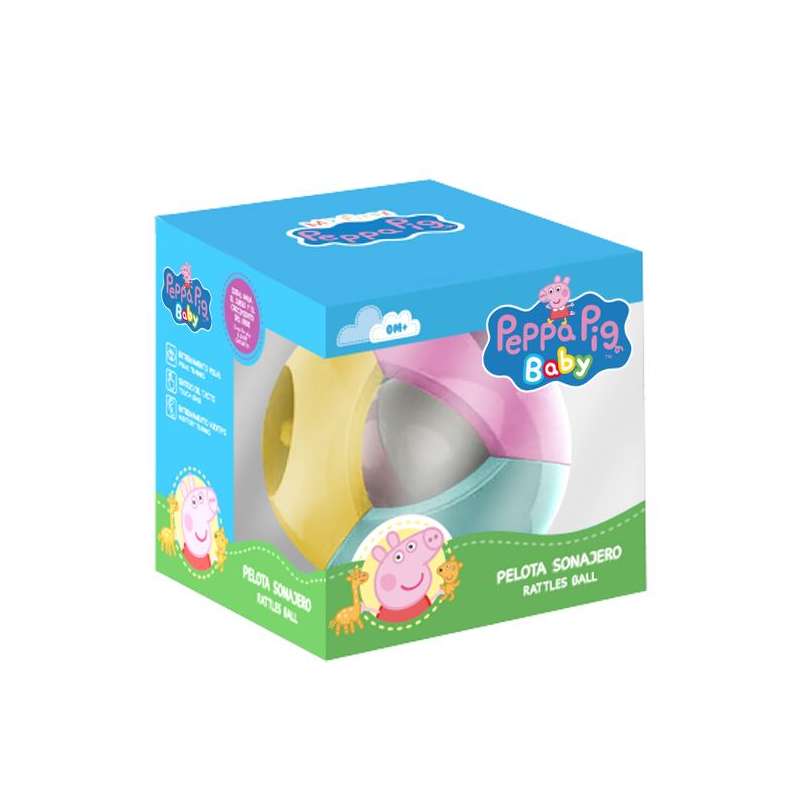 peppa pig pelota sonajero peppa pig pelota sonajero