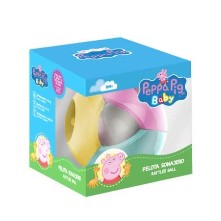 peppa pig pelota sonajero