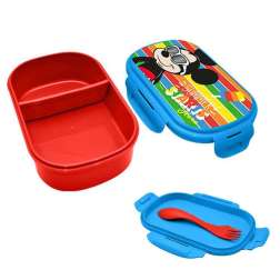 mickey sandwichera con cubierto (kids licensing - mk30012)