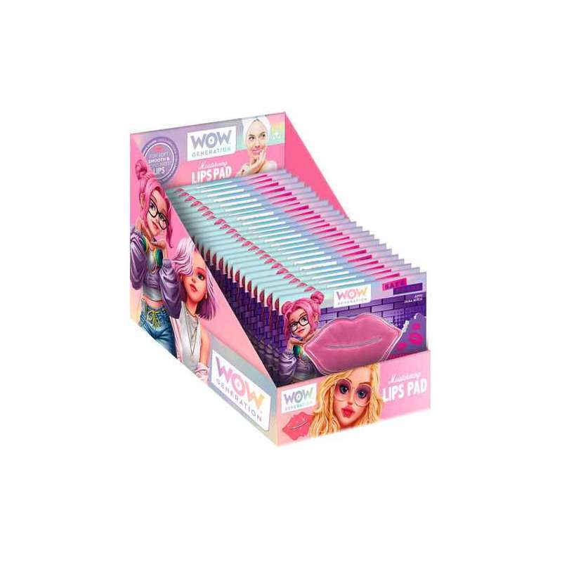 wow generation parche hidratante para labios (kids licensing - wow00136)