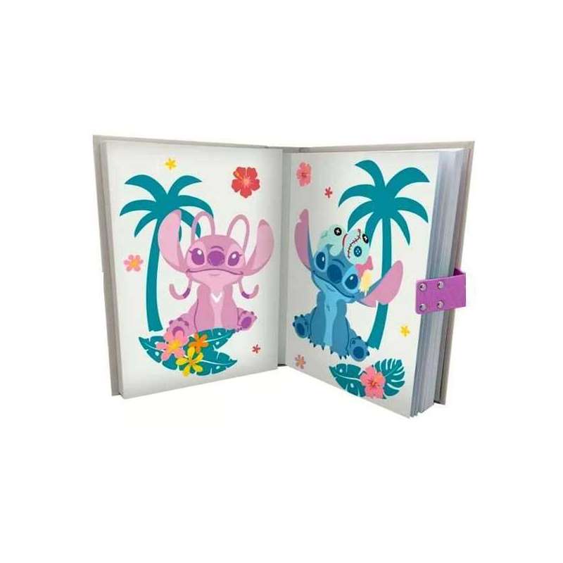 stitch diario con codigo secreto (kids licensing - st00083)