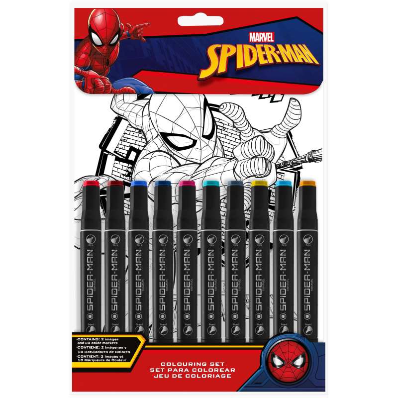 spiderman pinta con numeros (kids licensing - sp50043) spiderman pinta con numeros (kids licensing - sp50043)