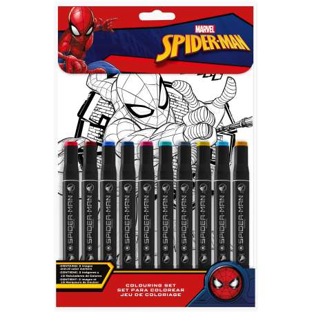 spiderman pinta con numeros (kids licensing - sp50043)
