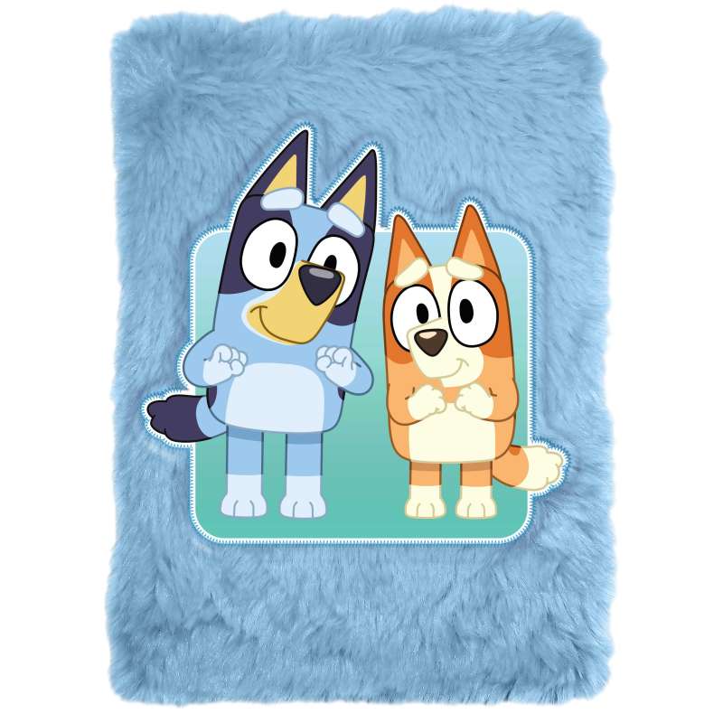 bluey libreta plush a5 (kids licensing -