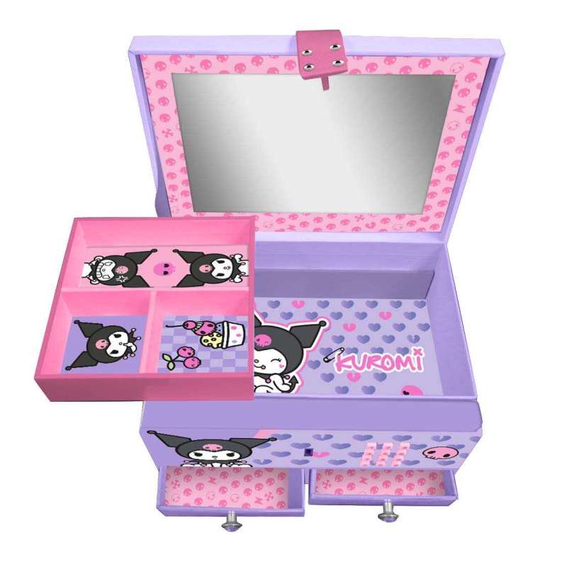 kuromi joyero secreto con sonido (kids licensing - ku00026) kuromi joyero secreto con sonido (kids licensing - ku00026)