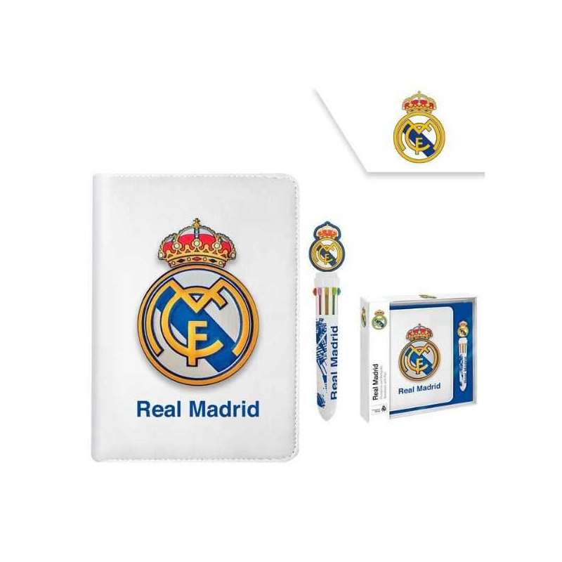 real madrid libreta eva con boligrafo (kids licensing - rm00021)