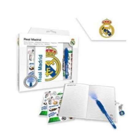 real madrid diario con boligrafo magico (kids licensing - rm00024)