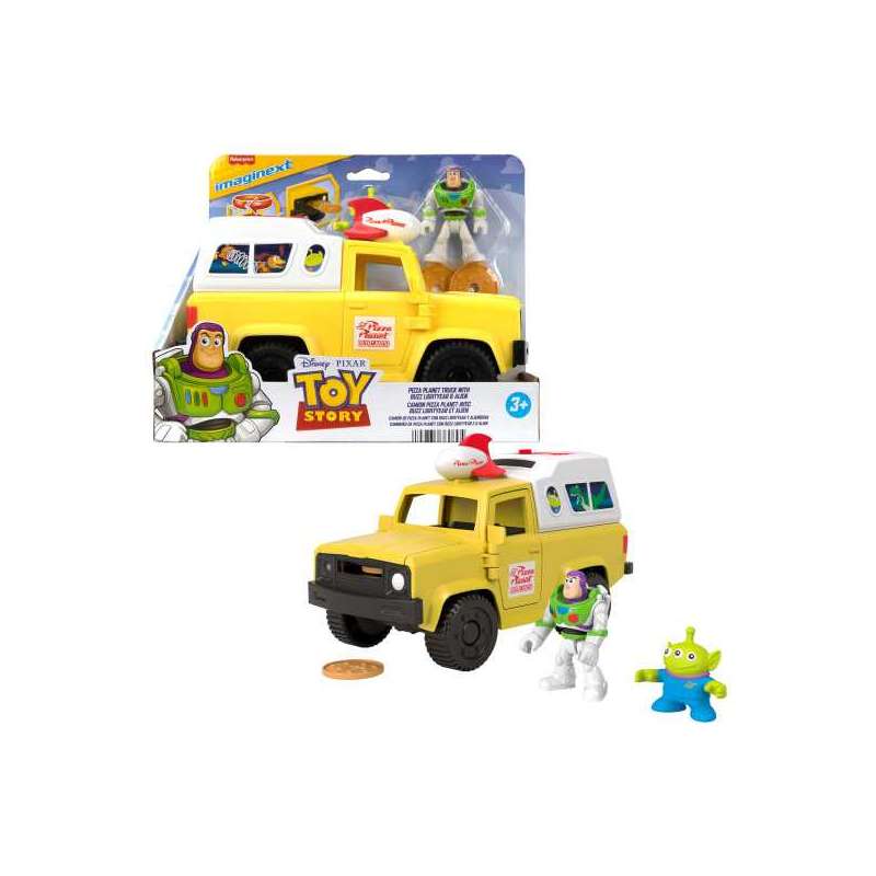 fisher-price imaginext toy story vehiculo pizza (mattel - jlc36) fisher-price imaginext toy story vehiculo pizza (mattel - jlc36)