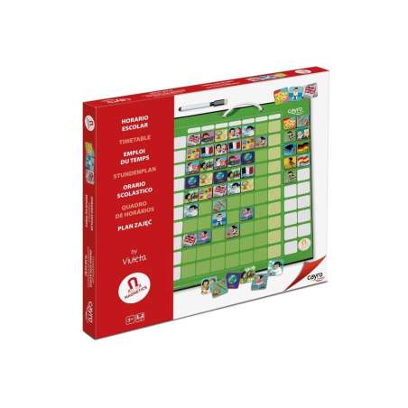 tabla horario escolar