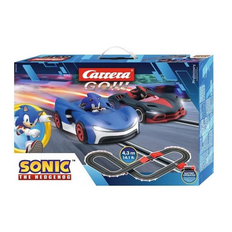 carrera go circuito sonic 4,3 metros (soldattoys - 63520) carrera go circuito sonic 4,3 metros (soldattoys - 63520)