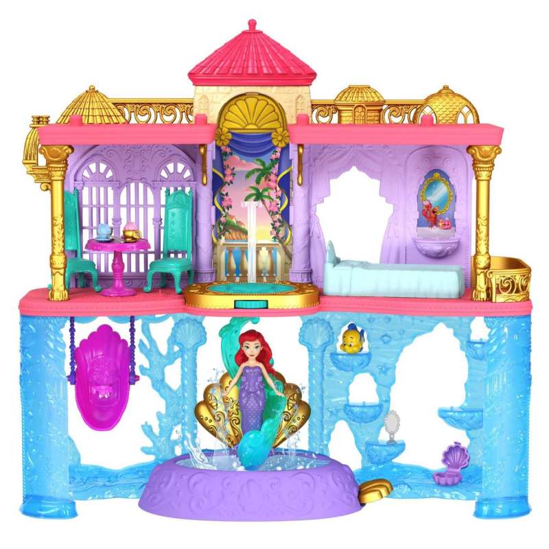 disney princess minis castillo de ariel  (mattel - hlw95)