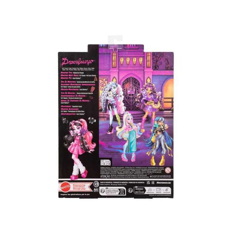 monster high muÑeca draculaura con accesorios (mattel - jhk29) monster high muÑeca draculaura con accesorios (mattel - jhk29)