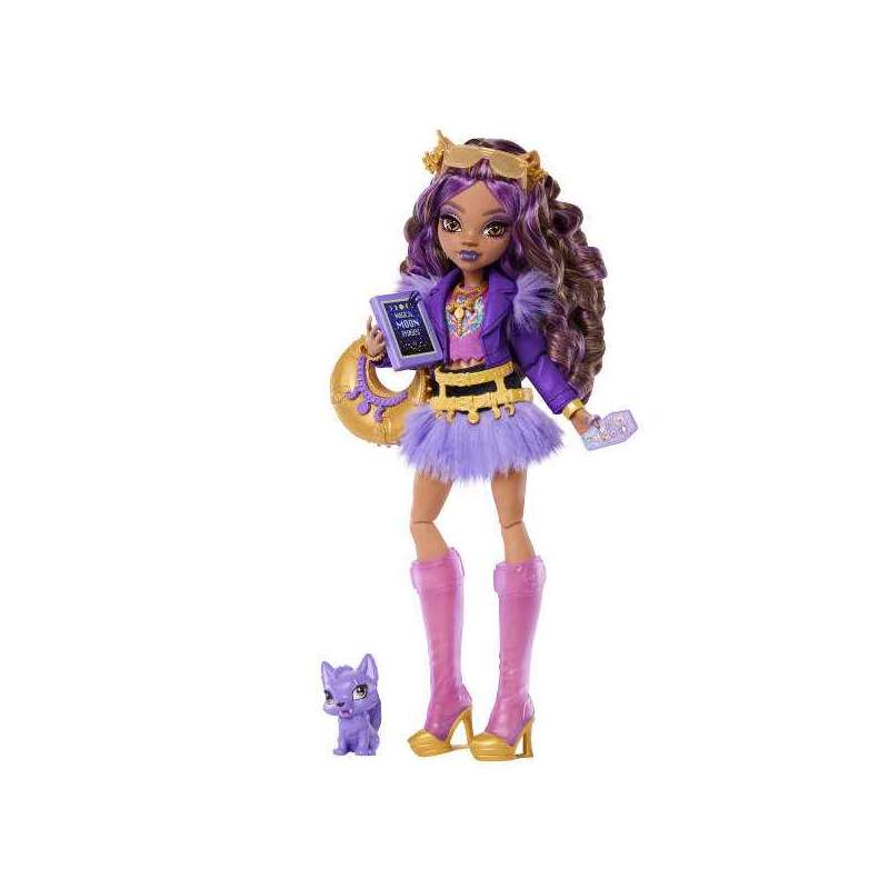 monster high muÑeca clawdeen wolf con accesorios (mattel - jhk30) monster high muÑeca clawdeen wolf con accesorios (mattel - jhk30)