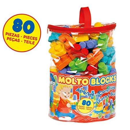 molto bolsa bloque 80 piezas (molto - 12461)