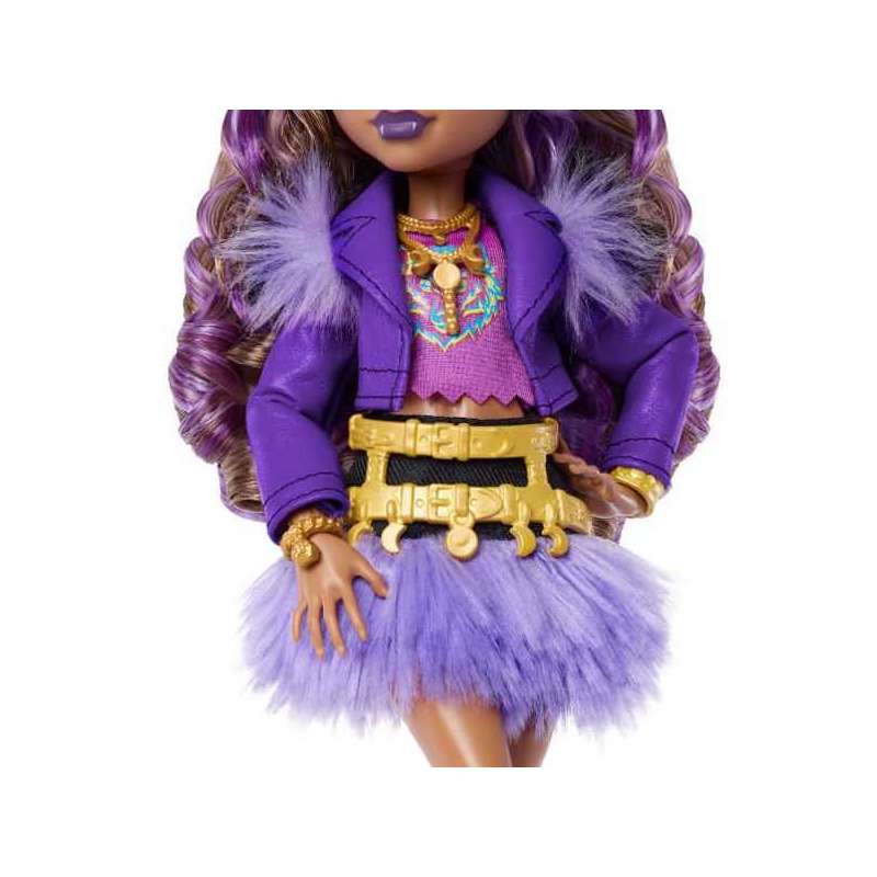 monster high muÑeca clawdeen wolf con accesorios (mattel - jhk30) monster high muÑeca clawdeen wolf con accesorios (mattel - jhk30)