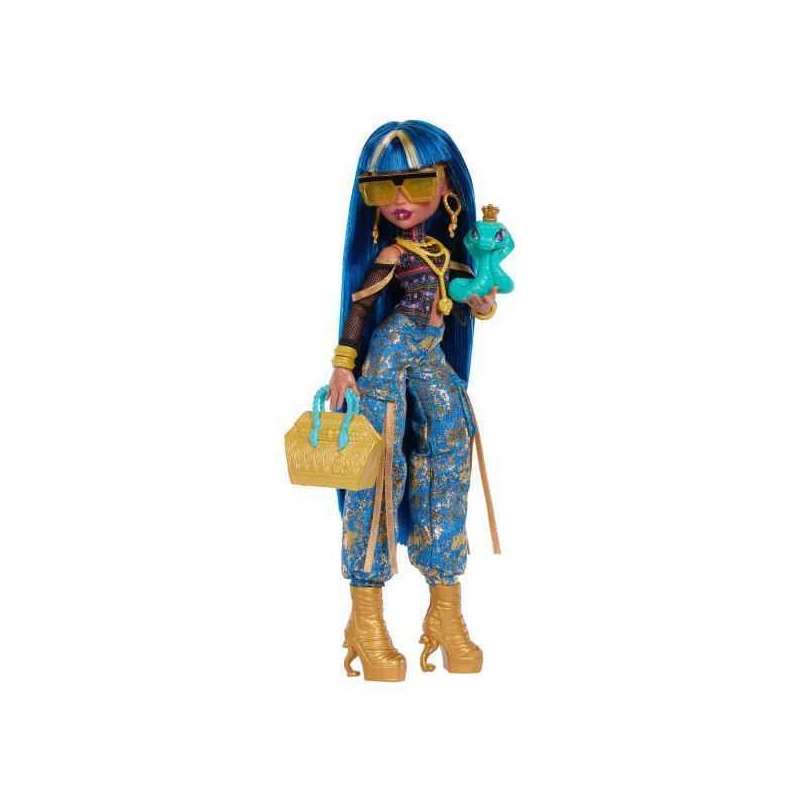 monster high muÑeca cleo de nile con accesorios (mattel - jhk32) monster high muÑeca cleo de nile con accesorios (mattel - jhk32)