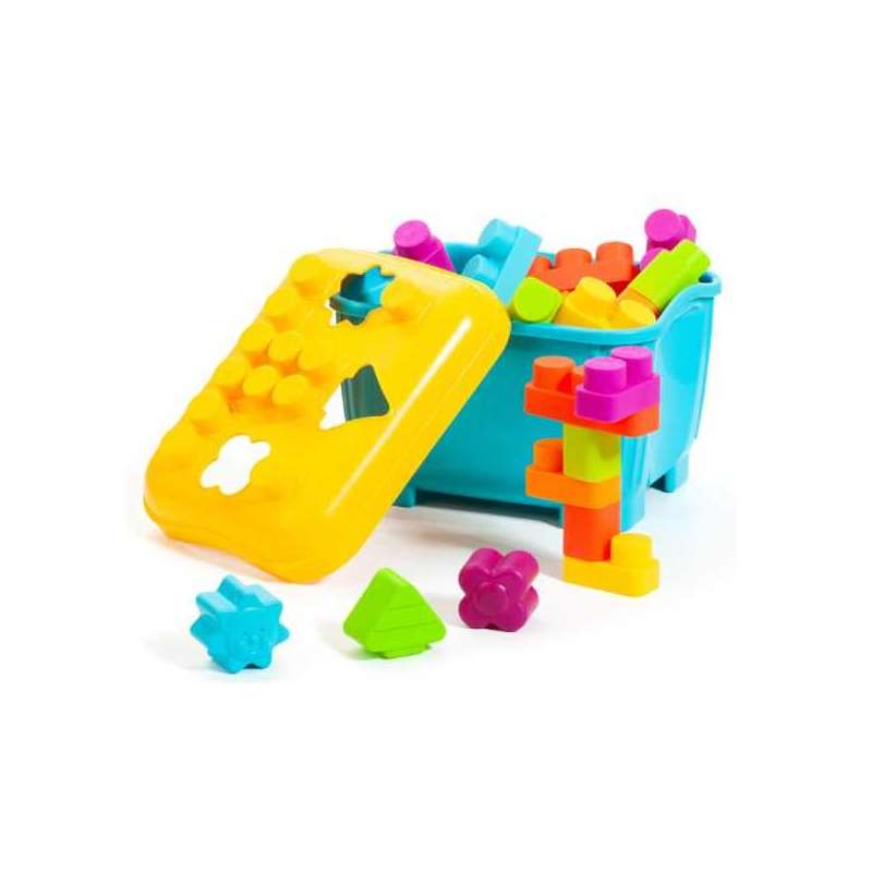 molto cubeta blocks y puzzle blandos (molto - 23524)