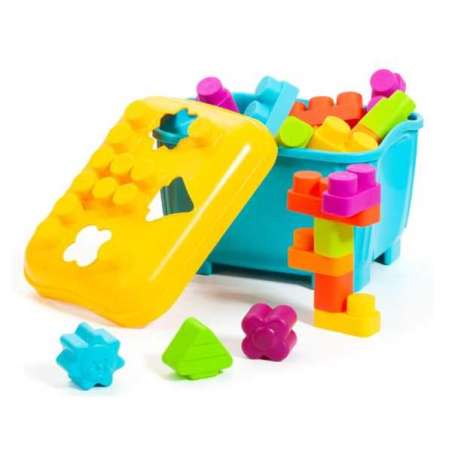 molto cubeta blocks y puzzle blandos (molto - 23524)