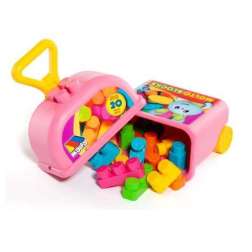 molto carrito + 20 bloques rosa (molto - 24463)