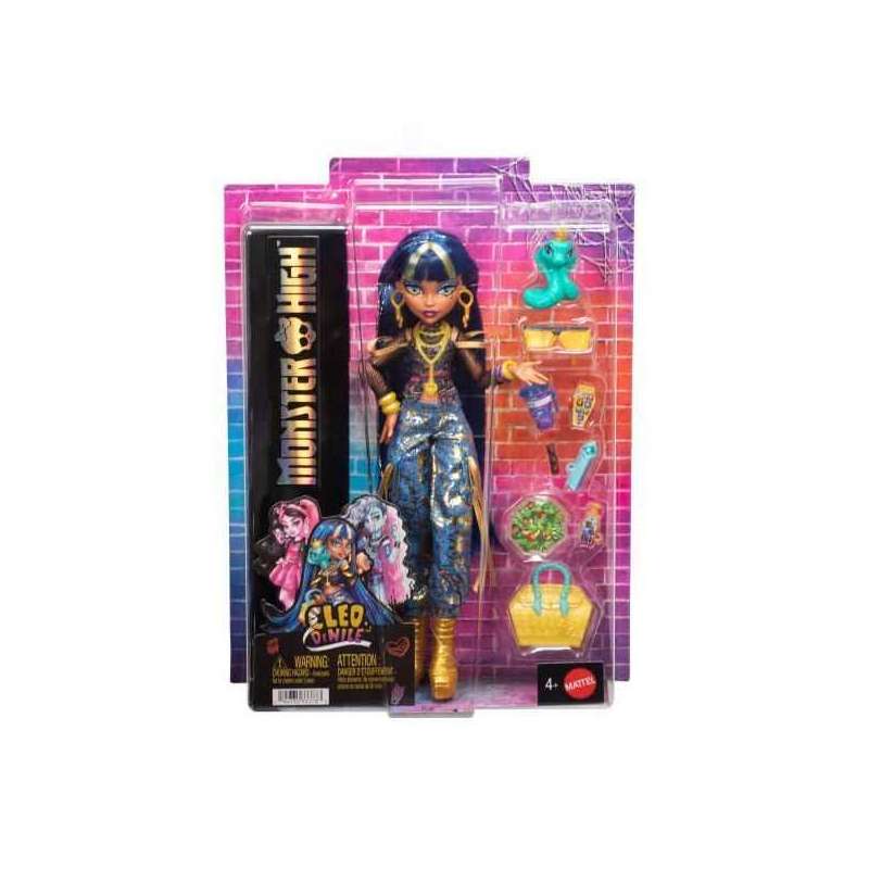 monster high muÑeca cleo de nile con accesorios (mattel - jhk32) monster high muÑeca cleo de nile con accesorios (mattel - jhk32)