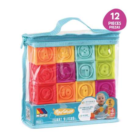 molto bolsa cubos sensoriales 12 piezas (molto - 19523)