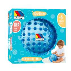 molto bola sensorial 20 cm diametro azul (molto - 24560)