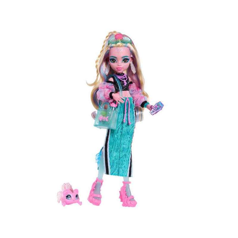 monster high muÑeca lagoona blue con accesorios (mattel - jhk33) monster high muÑeca lagoona blue con accesorios (mattel - jhk33)