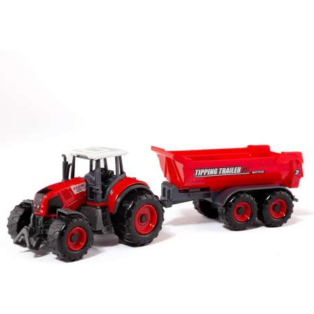 molto set granja tractor + remolque (molto - 24810)