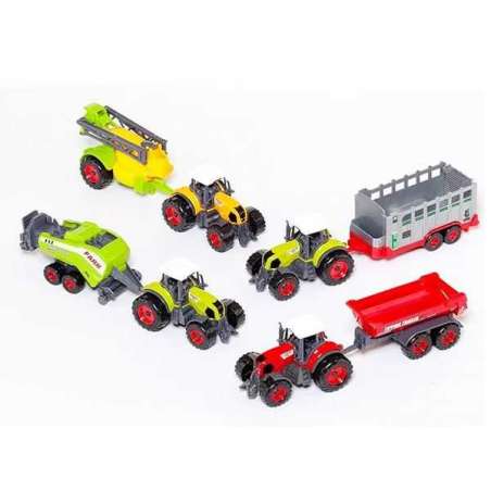 molto set granja tractor + remolque (molto - 24810)